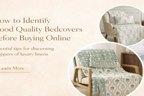 How to identify good quality bedcovers before buying online?
