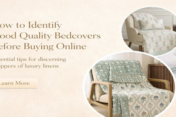 How to identify good quality bedcovers before buying online?