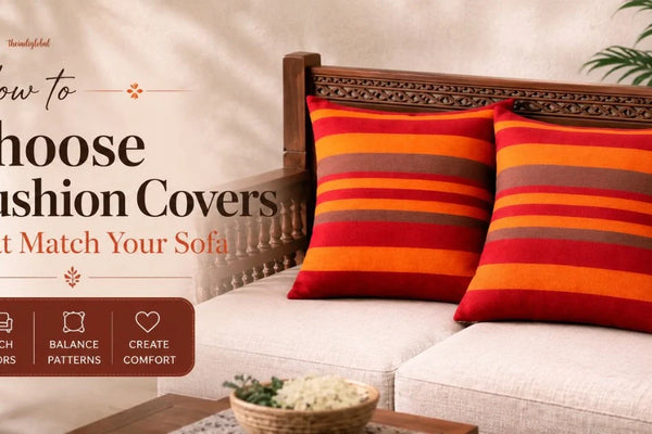 How to Choose Cushion Covers That Match Your Sofa
