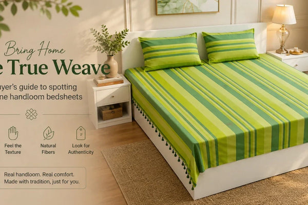 How to Identify Original Handloom Bedsheets