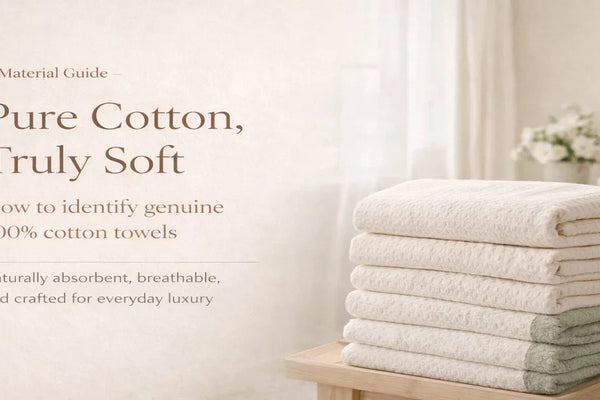 How to Identify Genuine 100% Cotton Towels When Buying Online?