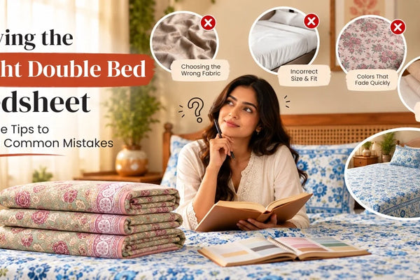 Common Mistakes When Buying Double Bed Bedsheets And How to Avoid Every One
