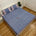 Ramya Hand Block Soft Cotton Bedsheet with 2 Pillow Covers 90*108 inches Blue