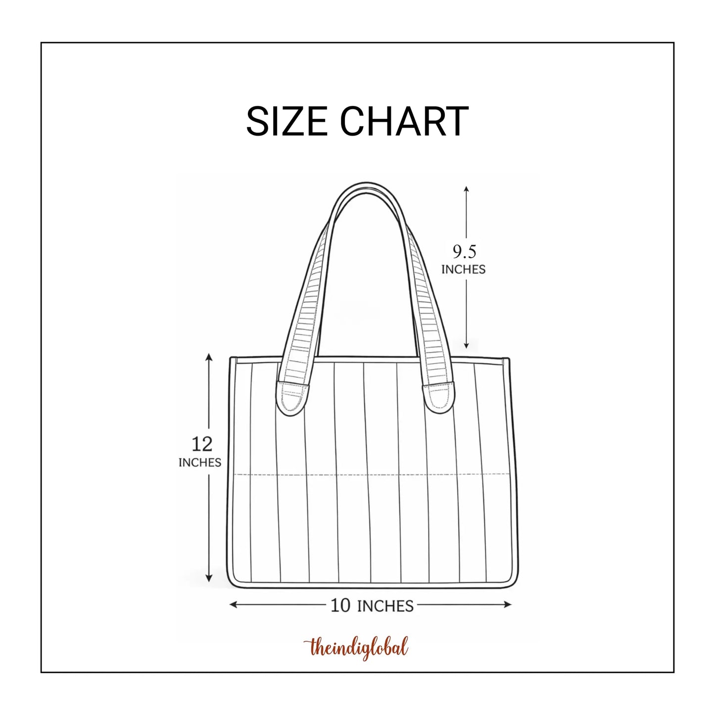 Mini Tote Bag with Zip & Bottle Holder Blue Stripe