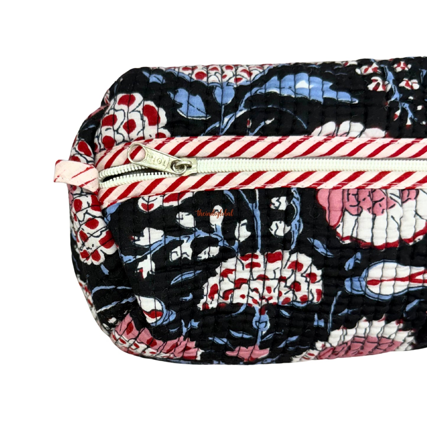 Multi-Purpose Travel Pouch Blue Pink