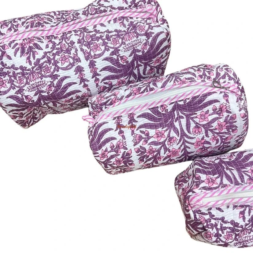 Multi-Purpose Travel Pouch Purple