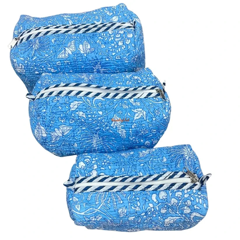 Multi-Purpose Travel Pouch Light Sky Blue