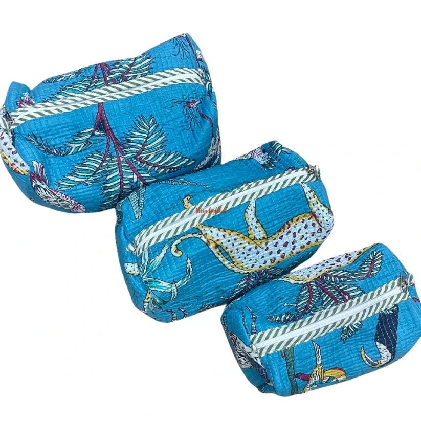 Multi-Purpose Travel Pouch Sky Blue