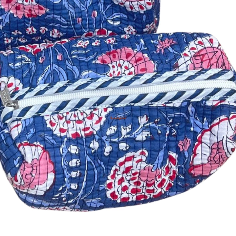 Multi-Purpose Travel Pouch Blue