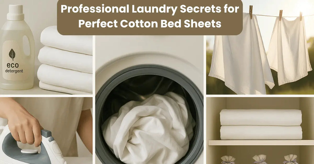 6 Professional Laundry Secrets for Perfect Cotton Sheets