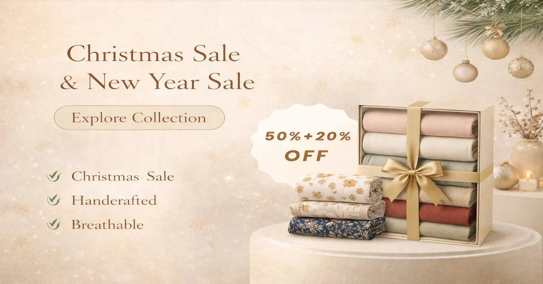 Christmas & New Year Mega Sale: Unwrap Luxury Bedsheets at Unbelievable Prices