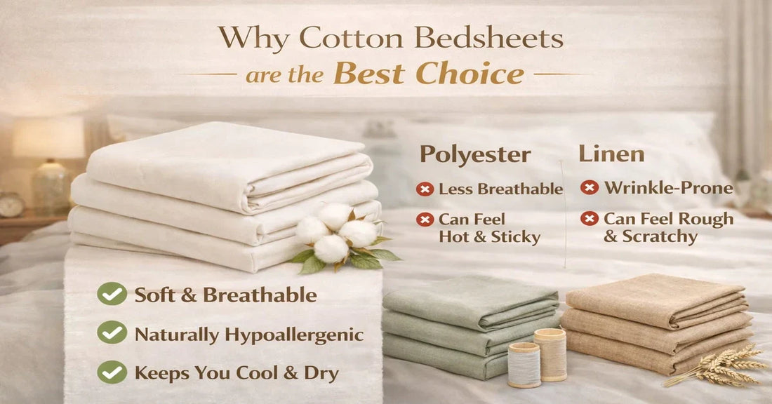 Common Bedsheet Fabric Blends and How They Affect Comfort