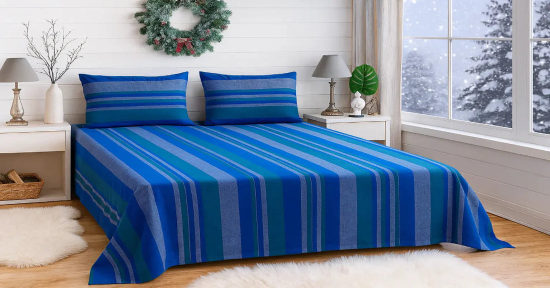 Why Dark Handloom Bedsheets Are a Winter Must-Have