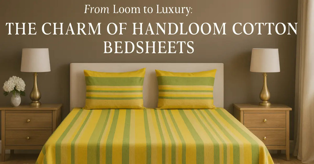 Handloom Cotton Bedsheets