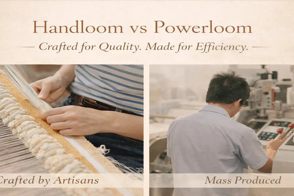 Handloom Bedsheets vs Powerloom Bedsheets – Which One Should You Buy in 2026?