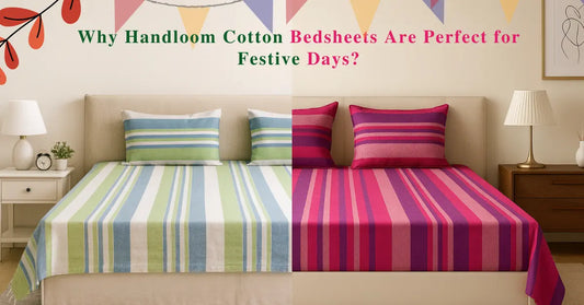 Handloom cotton bedsheet blog banner