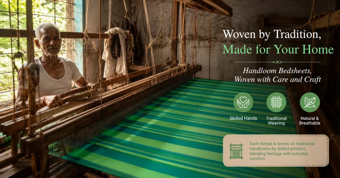 How Handloom Bedsheets Are Made