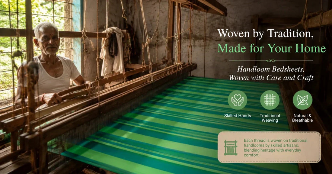 How Handloom Bedsheets Are Made