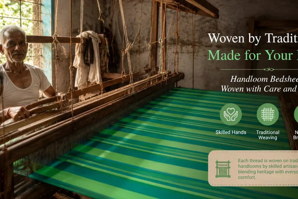 How Handloom Bedsheets Are Made