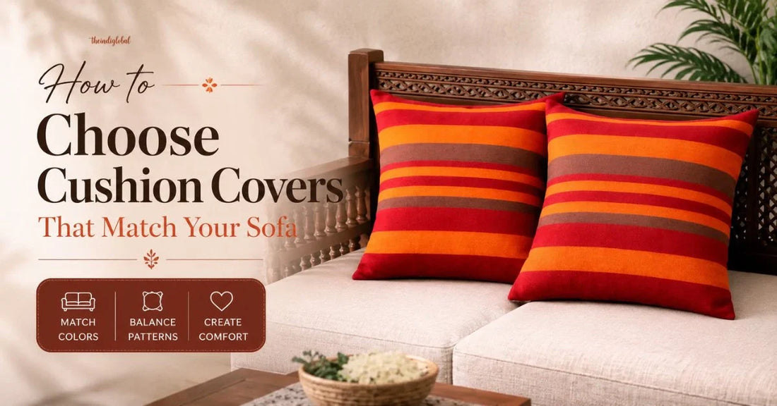 How to Choose Cushion Covers That Match Your Sofa