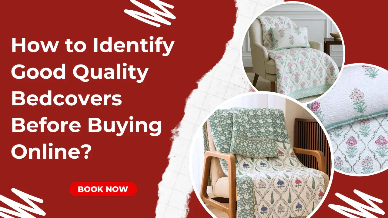 How to identify good quality bedcovers before buying online?