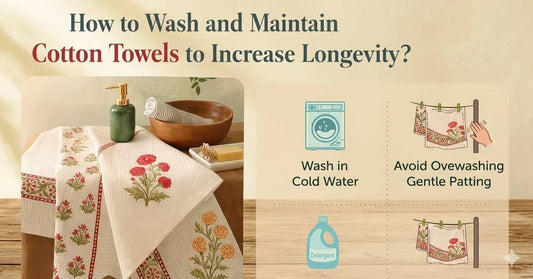 How to Wash and Maintain Cotton Towels to Increase Longevity?