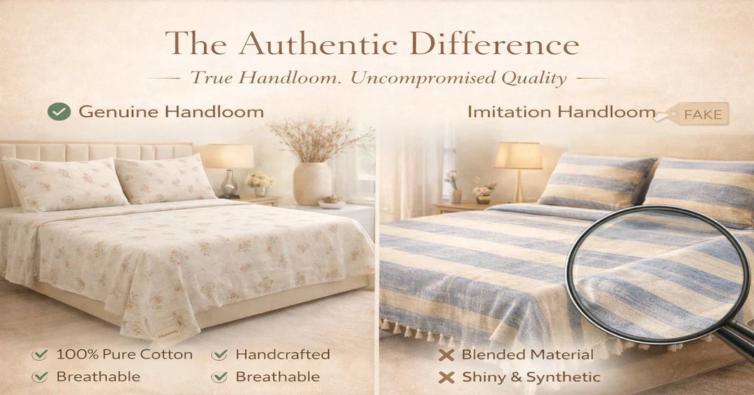 How to Identify Original Handloom Bedsheets and Avoid Fake Products Online?