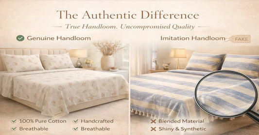 How to Identify Original Handloom Bedsheets and Avoid Fake Products Online?