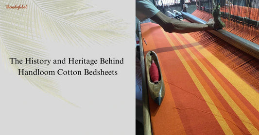 Handloom cotton Bedsheets