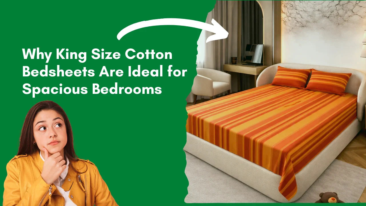 Why King-Size Cotton Bedsheets Are Ideal for Spacious Bedrooms