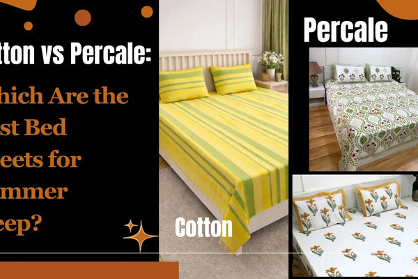 Cotton vs Percale: Which Are the Best Bed Sheets for Summer Sleep?