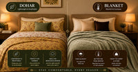 Double Bed Dohar vs Blanket: Which Is Better for Indian Weather?