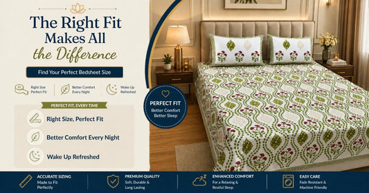 King Size Bedsheets Size Guide: Avoid Loose & Tight Fits