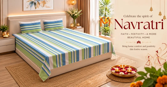 Navratri 2026 The Nine Nights, Nine Colours, and the Cotton Bedsheet Connection