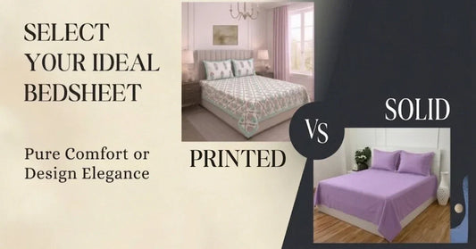 Cotton vs Solid Bedsheets – Which Should You Buy?