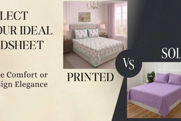 Cotton vs Solid Bedsheets – Which Should You Buy?