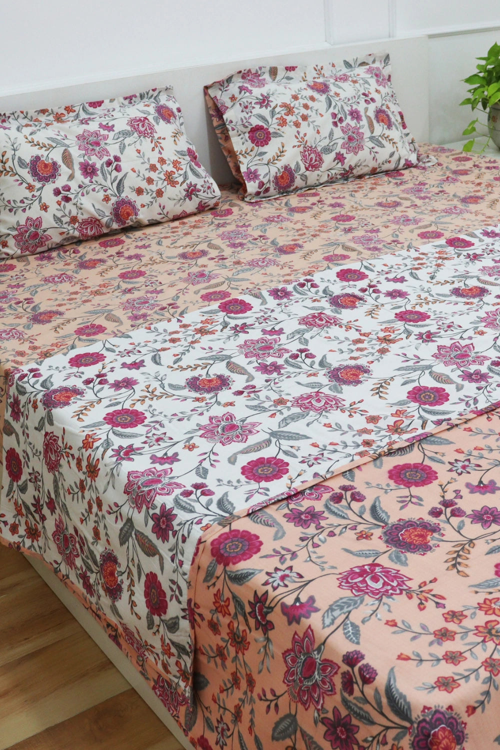 Utsav Reversible King Size Mulmul Dohar 210 TC