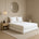 Off White 400TC Percale 100% Cotton Bedsheet Set with Pillow Covers