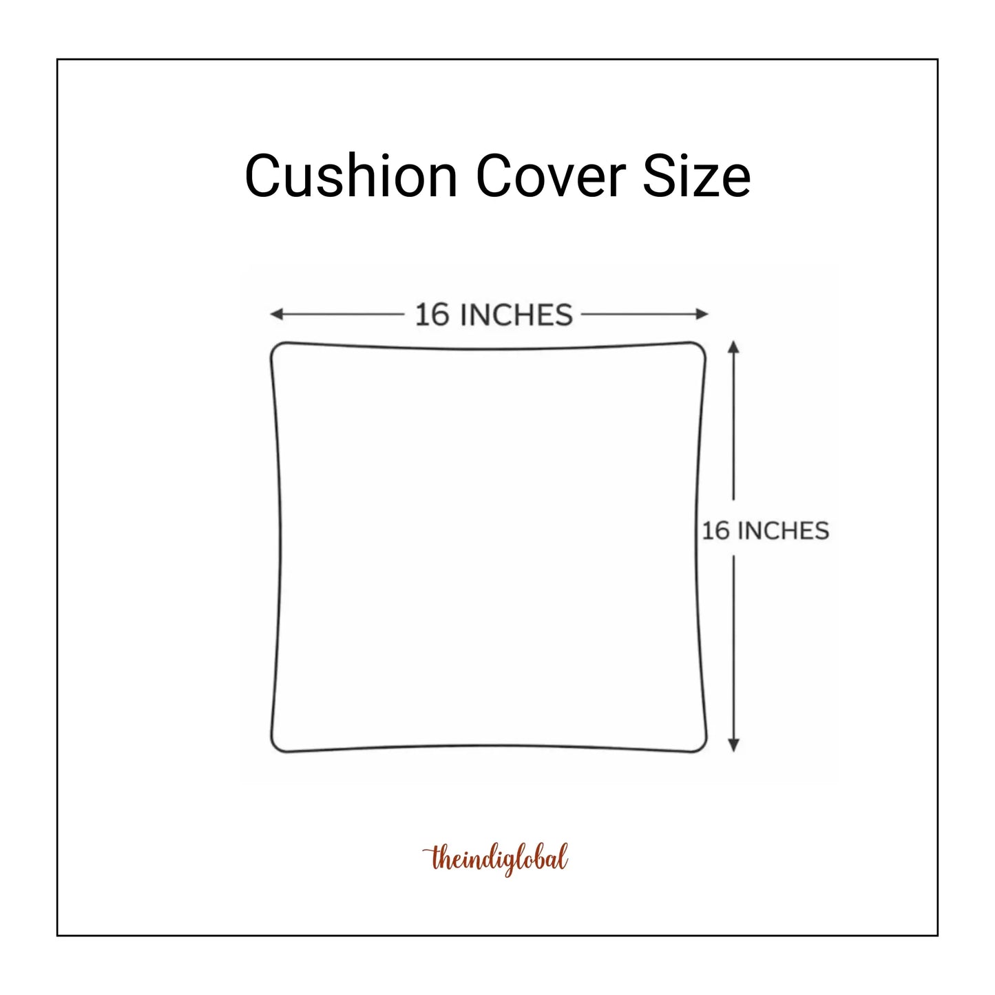 Blue Handloom Cotton Cushion Cover