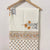 Daisy Handblock Waffle Cotton Body Towel