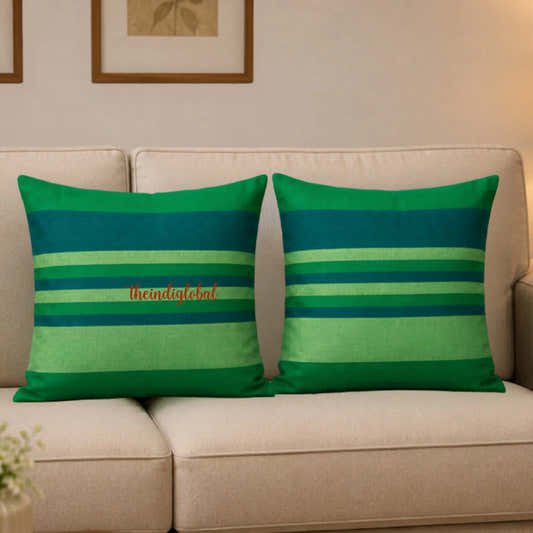 Green cushion cover 1
