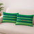 Green Handloom Cotton Pillow Covers