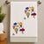 Handblock Waffle Cotton Body Towel Hot Air Balloon