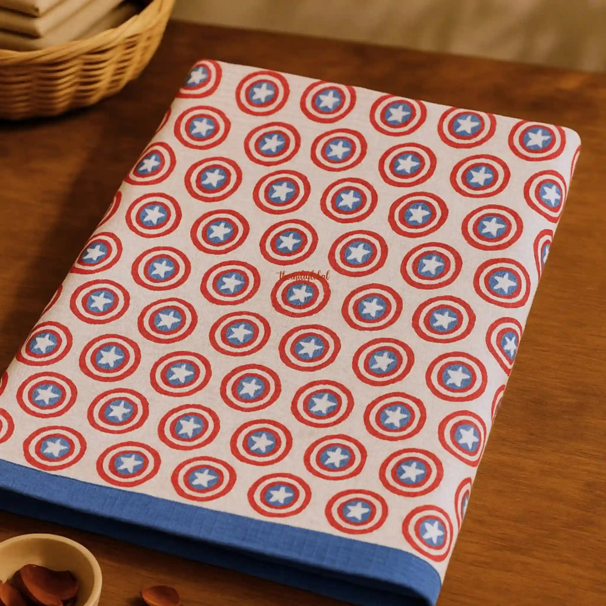 Handblock-Waffle-Cotton-Body-Towel-Captain-America-2