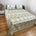 Ramya Hand Block Soft Cotton Bedsheet with 2 Pillow Covers Mughal