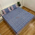 Ramya Hand Block Soft Cotton Bedsheet with 2 Pillow Covers 90*108 inches Blue