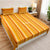 Handloom Cotton Bedsheet with Pillow Covers Brown