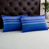 Blue Handloom Cotton Pillow Covers