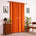 Orange Blackout Window Curtains