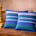 Blue Handloom Cotton Cushion Cover